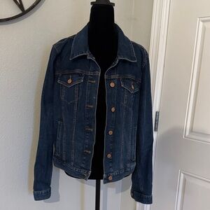LOFT Dark Blue Jean Jacket